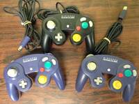 Nintendo GameCube 3controllers tested 任天堂 ゲームキューブ コントローラ3台 動作確認済 D601A