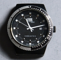 動作品◆FHB Classic◆F-405◆クォーツ腕時計◆ベルト無し 電池交換済み