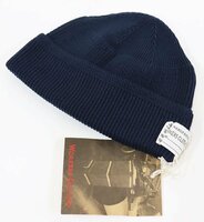 Workers K&T H MFG Co (ワーカーズ) Cotton Knit Cap / コットンニットキャップ 未使用品 ネイビー / ニット帽 / ワッチキャップ