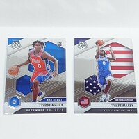 Panini 2020-21 MOSAIC Tyrese Maxey #259、#263 2枚セット RC ROOKIE ルーキー