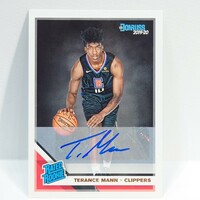 Panini 2019-20 DONRUSS Terance Mann #242 Rated Rookie Signatures RC ROOKIE ルーキー auto autograph サイン