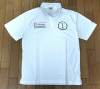 (物15　物33)　新品　NISHI　ニシ　ボタンダウンポロシャツ　ポロシャツ　限定商品　N63-OGAS　白　メンズO