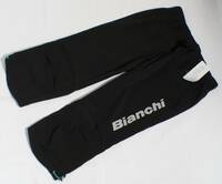 (物19)　定価10,780円　ビアンキ　Bianchi　薄手　7分丈パンツ　ドライストレッチパンツ　JP191S1604　黒　メンズL