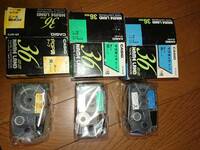 カシオ　ネームランド　36mmマグネットテープ　POP調テープ　3本セット