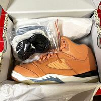 新品未使用 DJ Khaled × Nike PS Air Jordan 5 Retro Crimson Bliss 22cm dv4980 641