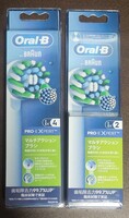 ☆超得☆ BRAUN Oral-B マルチアクションブラシ+やわらか歯間ブラシ 8本セット(4本+4本)EB50RX-4 EB60X-4 正規品