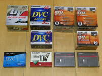 ビクター ソニー パナソニック マクセル Mini DV ミニDV カセットテープ 60分&30分 30本セット 新品未使用品