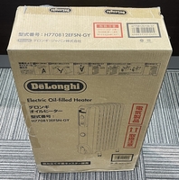 １円～ 未開封 保管品 Delonghi デロンギ オイルヒーター H770812EFSN-GY 暖房器具