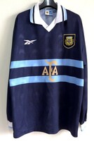 Reebok　サッカーアルゼンチン代表　1999 AWAY L/Sユニフォーム　M
