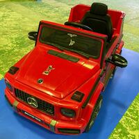 乗用ラジコン メルセデス・ベンツ G63 AMG V8 BITURBO RED レッド 赤 電動乗用ラジコンカー 乗用玩具 電動 電動乗用カー 現状品