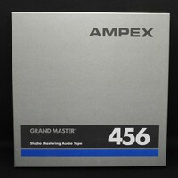 【テープ未開封品】AMPEX 456 オープンリールテープ 10号リール GRAND MASTER STUDIO MASTERING AUDIO TAPE