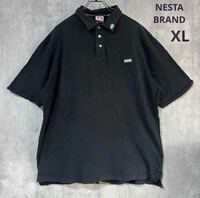 ネスタ NESTA BRAND ポロシャツ　XL 黒