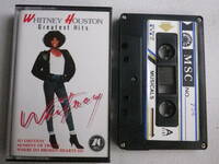 ◆カセット◆ホイットニーヒューストン　WHITNEY HOUSTON GREATEST HITS 輸入版　中古カセットテープ多数出品中！