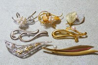 B2144 アコヤ真珠 本真珠 ブローチ セット ヴィンテージ パール アクセサリー 大量 まとめて おまとめ まとめ売り 装飾品