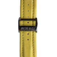 JACOB&Co ジェイコブ バンド　バックル付き 腕時計用　イエロー　黄　ラグ幅22mm