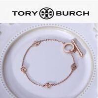 新品未使用　 TORY BURCH　トリーバーチ　ブレスレット　ゴールドピンク　プレゼント