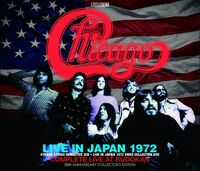 CHICAGO/LIVE IN 1972=COMPLETE LIVE AT BUDOKAN=(2CD&1DVD)シカゴ　輸入プレス盤