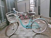 サイクルベースあさひ 22インチ オートLEDライト グリーン CHERIE 女の子 手渡しOK 自転車 (大阪府枚方市)