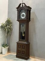美品 ドイツ製 BADUF社製 最高級ホールクロック 振り子時計 柱時計 からくり時計 グランドファーザークロック ロングケースクロック