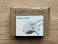【未開封新品】AUKEY Minima 20W ホワイト PA-Y20S USB-Cスマホ充電器