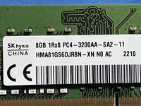 SK hynix PC4 3200AA 16GB (8GB2)