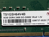 Transcend DDR4 2400 16GB(8GB2) 
