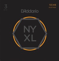 D'Addario ダダリオ エレキギター弦 NYXL Regular Light .010-.046 NYXL1046-3P 3set入りパック
