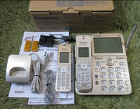 [中古美品] Panasonic コードレス電話機 RU・RU・RU 子機1台付き VE-GZ72DL-N 電話 シャンパンゴールド
