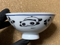 【たれぱんだ　グッズ　４９】茶碗　食器　子供茶碗　SAN-X　サンエックス　中古品