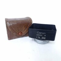 【送料無料】 Canon キャノン SERIES VI シリーズ6 メタルフード レンズフード 角型 + 42mm Dia. カメラアクセサリー USED /2404C