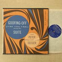《FOLKWAYS RECORDS》Peter Seeger“GOOFING-OFF”10in〜ピーター・シーガー/ピート/Pete/フォークウェイズ/FA-2045