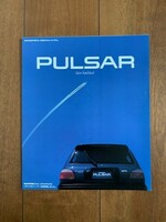 NISSAN PULSAR 日産 パルサー 1990年 旧車 カタログ 平成レトロ ★10円スタート★