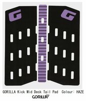 送料無料▲2024年モデル　GORILLA Kick Mid Deck Tail Pad　Colour HAZE　新品