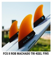 FCS II ROB MACHADO TRI-KEEL M SIZE FINS（送料無料）