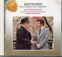 【中古】クラシックCD　ベートーヴェン　ピアノ協奏曲第５番変ホ長調作品73「皇帝」　アルトゥール・ルービンシュタイン