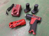snap-on スナップオン 3/8 電動インパクト CT761A バッテリー×2 充電器付　　電動工具　インパクトレンチ
