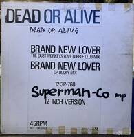 【激レア/JPN盤/Promo盤(Epic QY・3P-90091)/12inch】Dead Or Alive Brand New Lover / 試聴検品済
