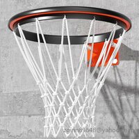 アウトドア汎用バスケットフレームネットストラップ式バスケットボールネット専門バスケットボールリングポケット直径45cm