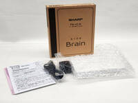 s-60309 展示品　シャープ SHARP　PW-H2-W 　カラー電子辞書 Brain　ブレーン 高校生モデル 230コンテンツ収録 ホワイト