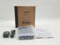 s-60309 展示品　シャープ SHARP　PW-S2-K カラー電子辞書 Brain　ブレーン 高校生 英語強化モデル 270コンテンツ収録 ネイビー