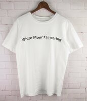 ST10312 WHITE MOUNTAINEERING ホワイトマウンテニアリング Tシャツ 1 美品 ホワイト系（クリックポスト可）