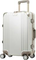 [レジェンドウォーカー] スーツケース キャリーバッグ フレームタイプ TSAダイヤルロック Mサイズ 3～5泊以上 ブリリアントホワイト Y23