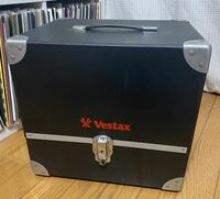 Vestax レコードバッグ LP用 100枚収納 軽量 ハードケース レコードケース 鍵2本付 udg