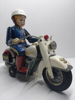 米澤玩具 HarleyDavidson POLICE ブリキ フリクション バイク オートバイ ハーレー・ダビッドソン yonezawa 雑貨