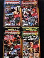 激レア バックヤードレスリング VHSビデオテープ4本セット デスマッチ プロレス (検)FMW ECW CZW ＷＷE WCW W★ING ミック・フォーリー 