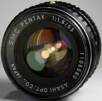 分解整備・実写確認済 SMC PENTAX 55mm F1.8 ふわとろ描写やカラーバランスの良い描写が楽しめる 光学系の状態良好【送料410円】