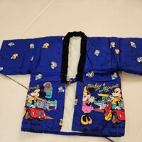110ＣＭ　　日本製　ミッキーマウス＆ミニーマウス　半天　子供服