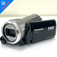 ◆パナソニック Panasonic◆3CCD デジタルハイビジョン ビデオカメラ HDC-SD9 本体 2008年製 ブラック バッテリー付 通電/動作未確認
