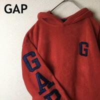 X1 GAP スウェット　フリース　刺繍ロゴ　タグなしＬレディース程度　ゆったり
