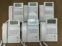 日立【 HI-24G-TELSDA 】6台 HITACHI 24ボタン標準電話機 動作ＯＫ